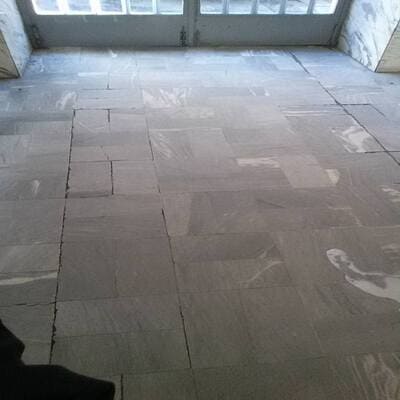 prima della levigatura pavimenti pecoraro